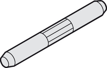 Hafele HAWA Junior Connecting Pin For Lower Guide Channel (Junior Glass)