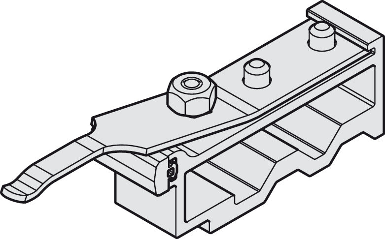 Hafele HAWA Junior 250 Stopper w/ Retaining Spring