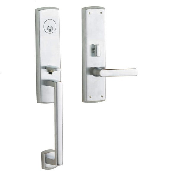 Baldwin - Estate Collection - Mortise Entry Handlesets - Soho M516 Mortise Handleset w/ Lever (Trim ONLY)