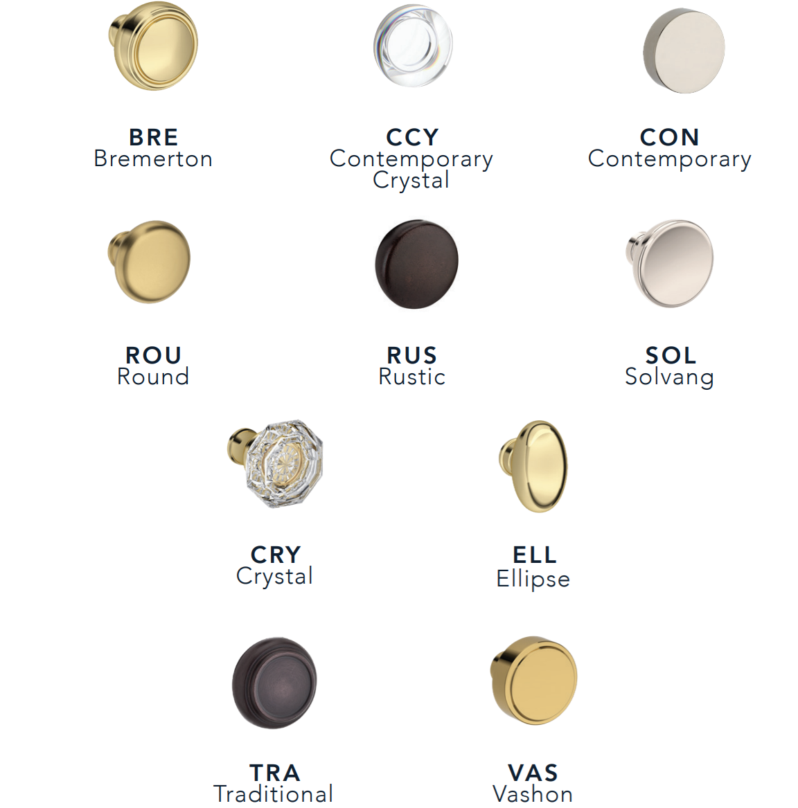 Baldwin - Reserve Collection - Egress Handlesets - Del Mar 3/4 Escutcheon Tubular Entry Handleset with Interior Knob (Full Dummy)