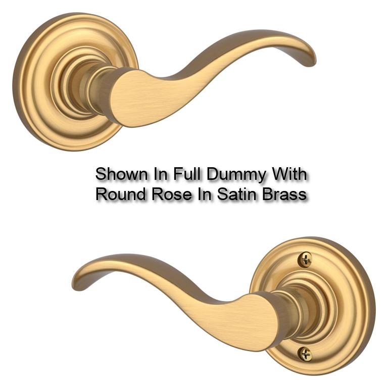 Baldwin - Reserve Collection - Knobs & Levers - Curve Lever Set w/ Rose