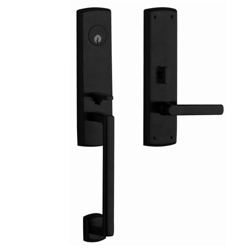 Baldwin - Estate Collection - Mortise Entry Handlesets - Soho M516 Mortise Handleset w/ Lever (Trim ONLY)