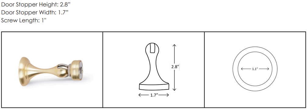 Mega Handles - Door Accessories - Magnetic Door Stopper