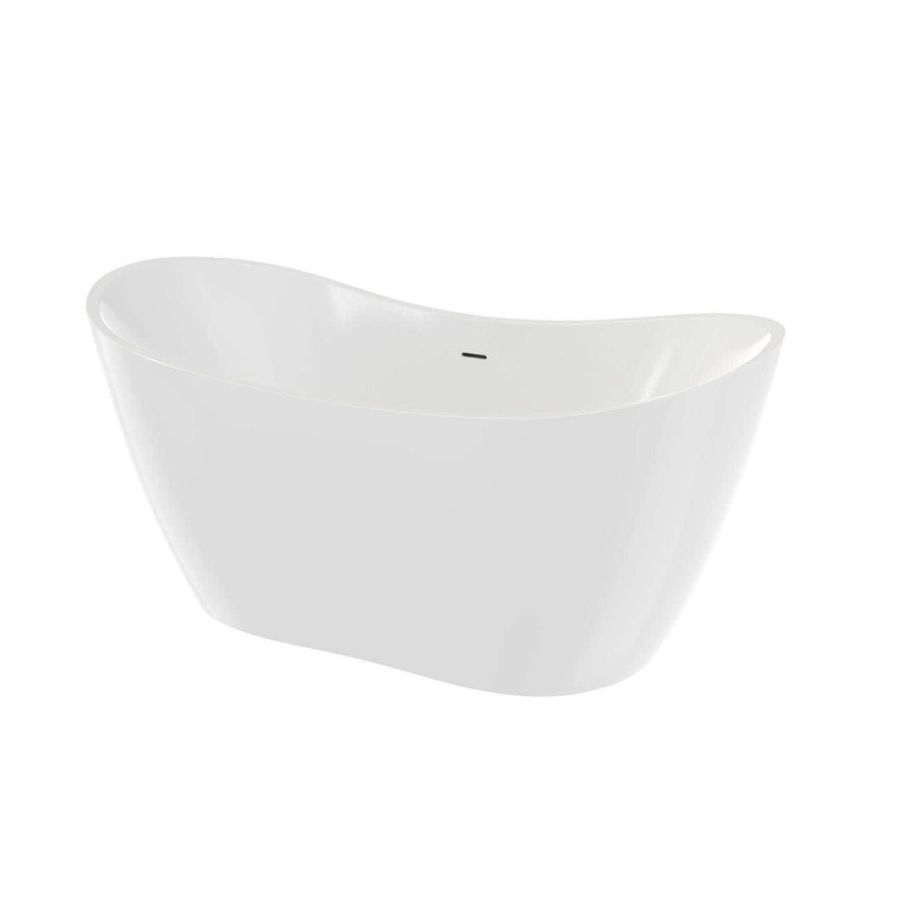 Maidstone - Essential Collection Acrylic Tubs - Millie Acrylic Contemporary Double Slipper Tub