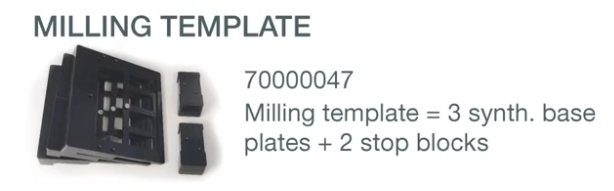 Arlu - Argenta Accessories - Universal Milling Template Set