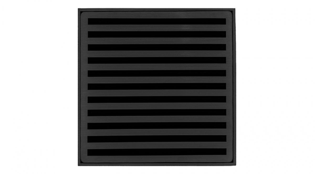 Infinity Drain - 5" x 5" Square Center Drain - ND 5 High Flow Lines Series Drain (Complete Kit)