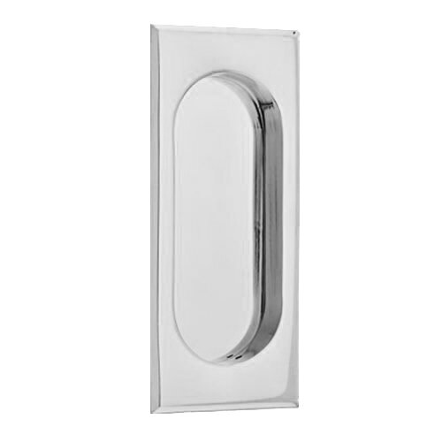 Emtek Rectangular Brass Flush Pull Door Accessories