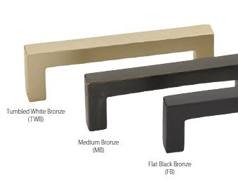 Emtek Sandcast Bronze Rustic Modern Cabinet Pull