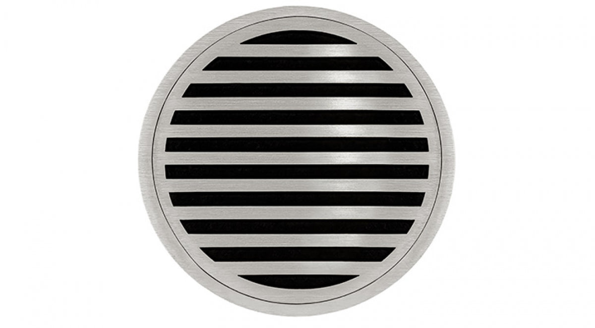 Infinity Drain RND 5-2 Center Lines-Drain 5" Round Standard Kit