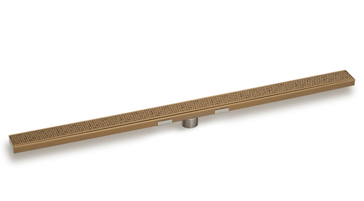 Infinity Drain - Site Sizable Stainless Channel - S-GRAS 65 Adhesion Linear Drain