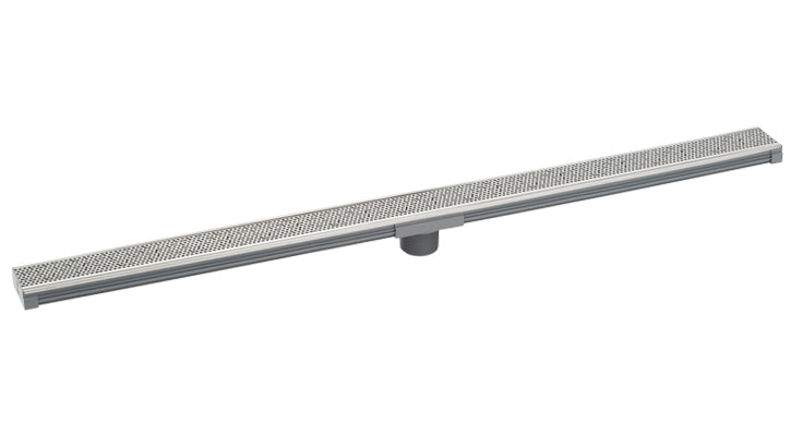 Infinity Drain - Site Sizable PVC Channel - S-LGR 65 Adhesion Linear Drain