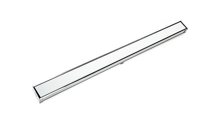 Infinity Drain - Site Sizable PVC Channel - S-LSD 65 Solid Linear Drain