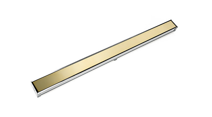 Infinity Drain - Site Sizable PVC Channel - S-LSD 65 Solid Linear Drain