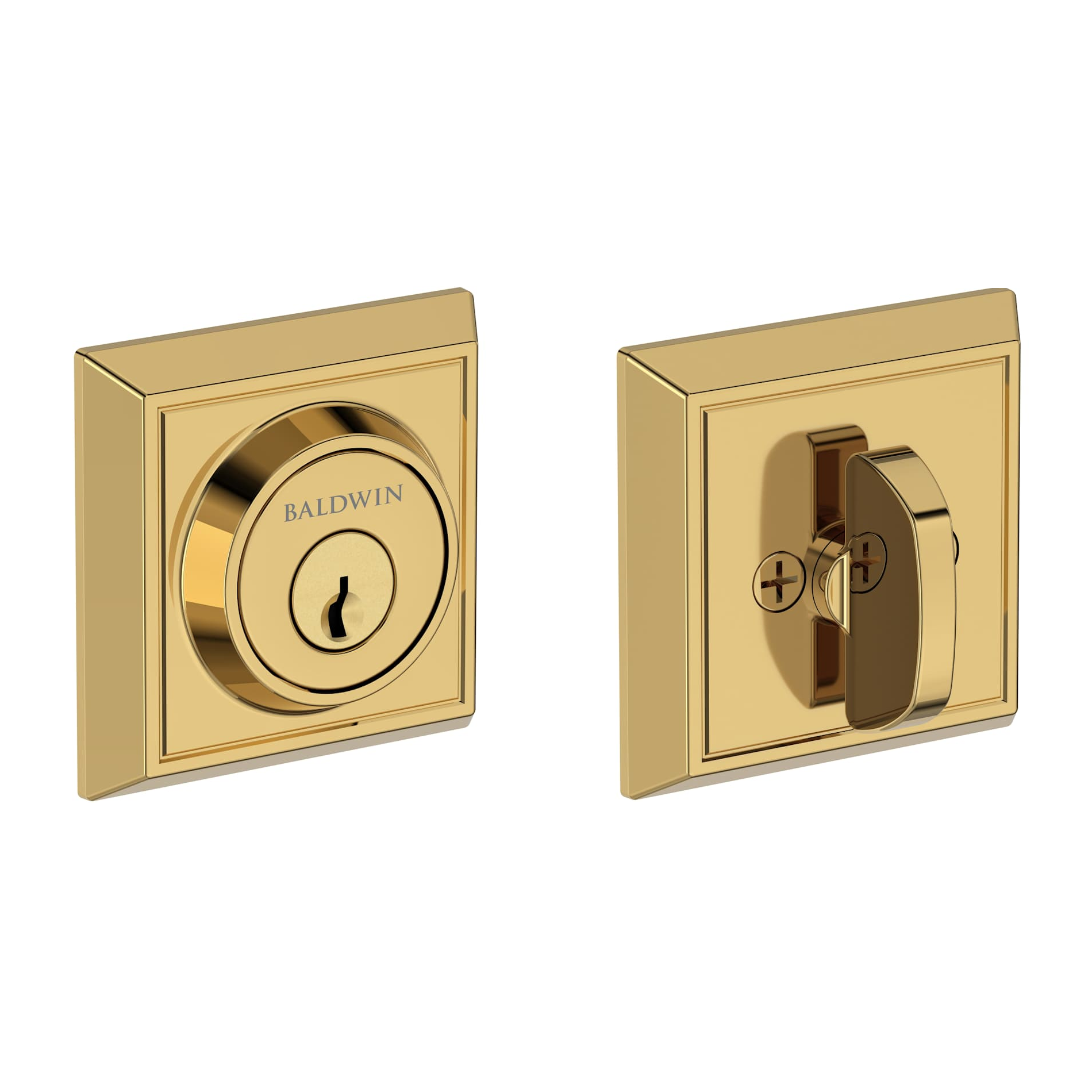 Baldwin - Reserve Collection - Deadbolts - Chamfered Square Deadbolt