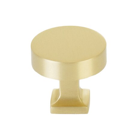 Schaub and Company - Haniburton Collection - Round Cabinet Knob w/ Square Base