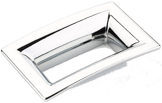 Schaub and Company - Finestrino Collection - Flared Rectangular Cabinet Pull