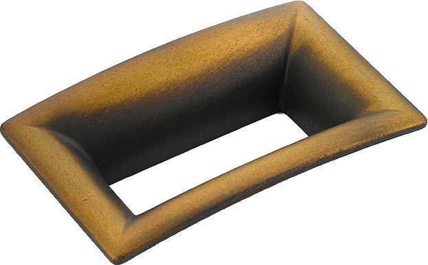 Schaub and Company - Finestrino Collection - Flared Rectangular Cabinet Pull