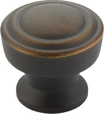 Schaub and Company - Menlo Park Collection - Stepped Round Cabinet Knob