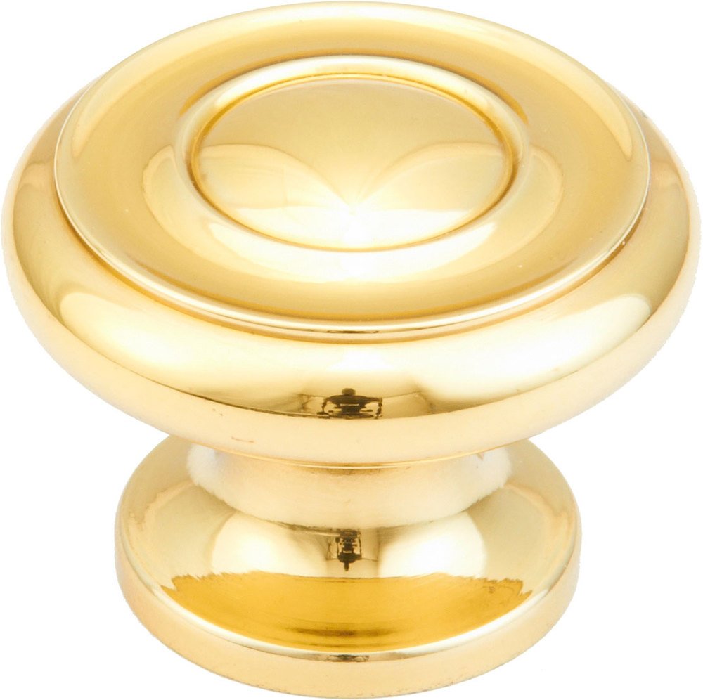 Schaub and Company - Traditonal Collection - Stepped Round Cabinet Knob