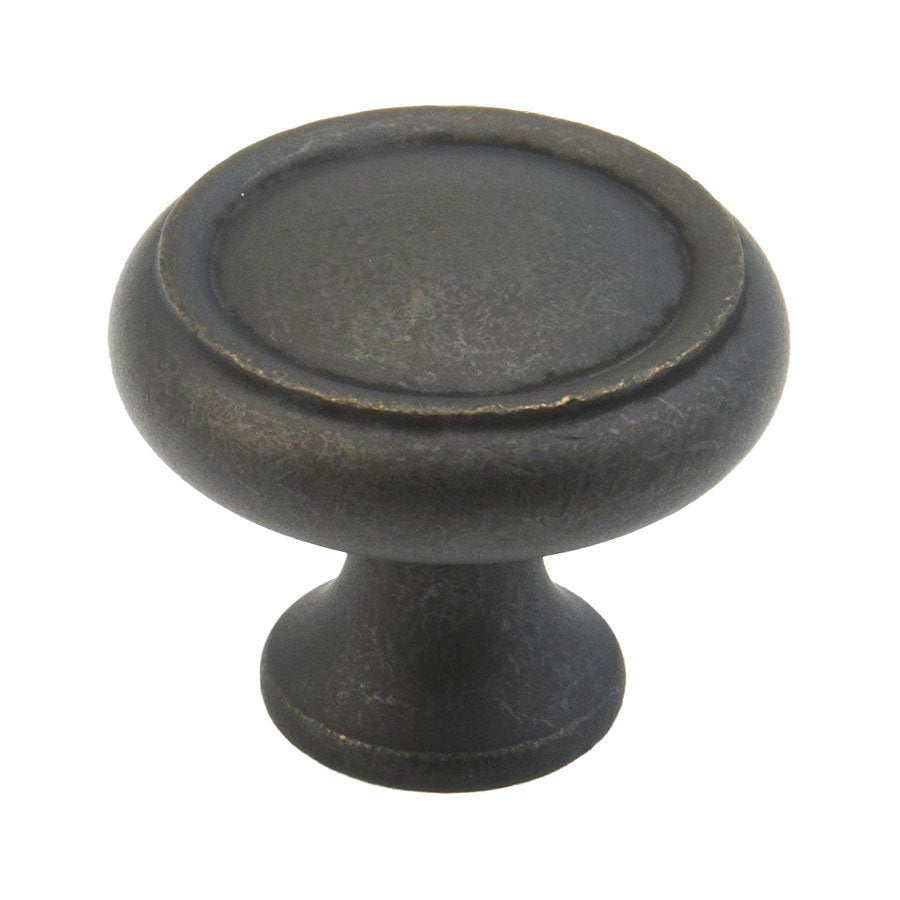 Schaub and Company - Traditonal Collection - Rimmed Round Cabinet Knob