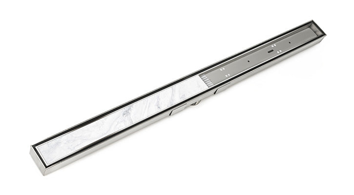 Infinity Drain - Site Sizable Stainless Channel - S-TIFAS 65 Tile Insert Frame Linear Drain