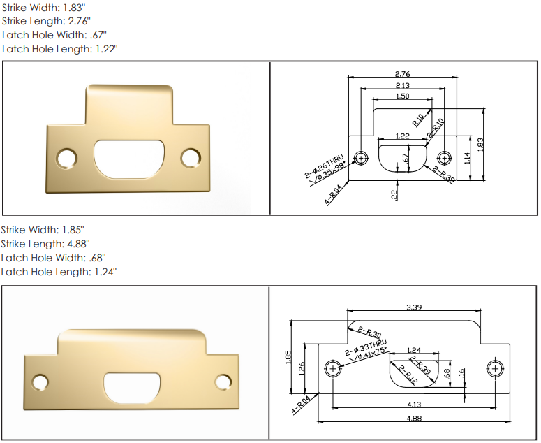 Mega Handles - Door Accessories - Strikes