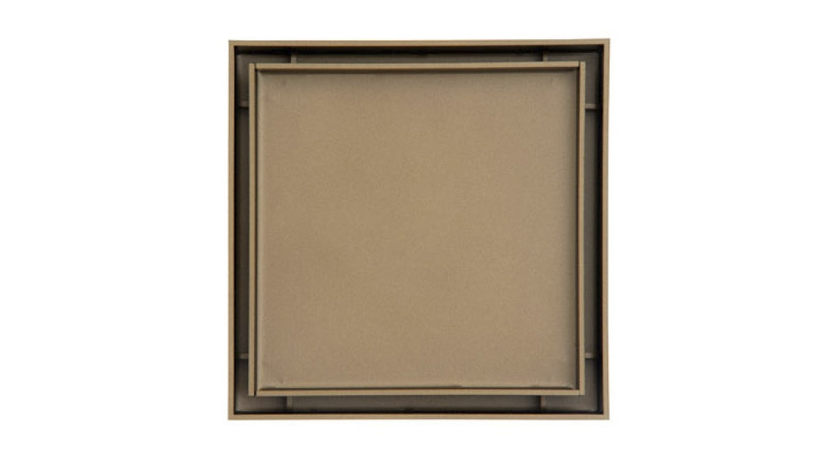 Infinity Drain - Tile Drain - 4" x 4" TD 4 Center Drain (Complete Kit)
