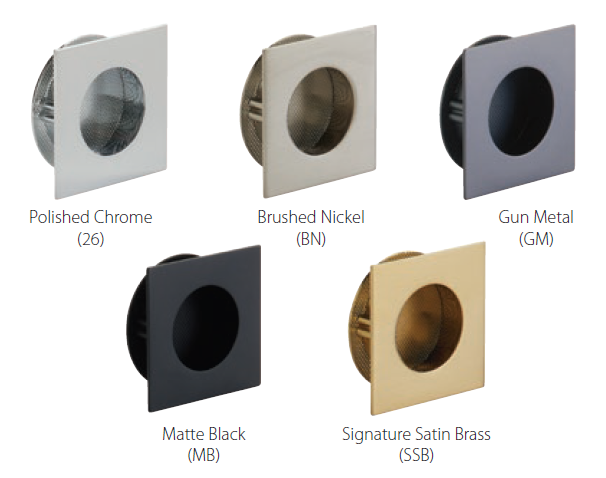 Schaub and Company - Urbano Collection - Square Recessed Pull