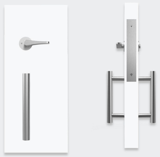 Accurate - Vertical Rod Sets - 9500VR ADA Trim (Privacy w/ Indicator ER)