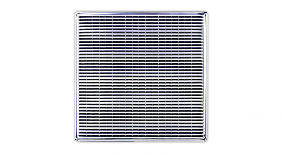 Infinity Drain - 5" x 5" Square Center Drain - WD 5 High Flow Wedge Wire Series Drain (Complete Kit)