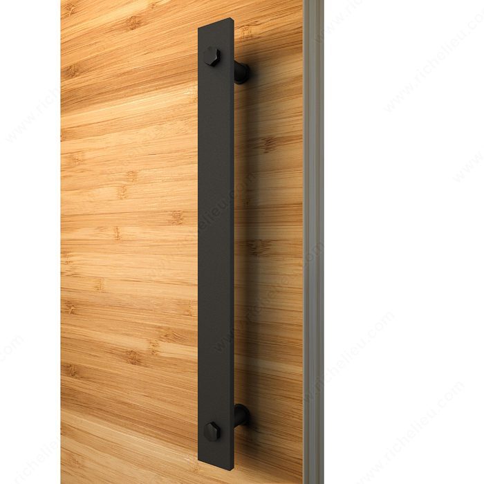 Flat Bar Door Handle - One Side