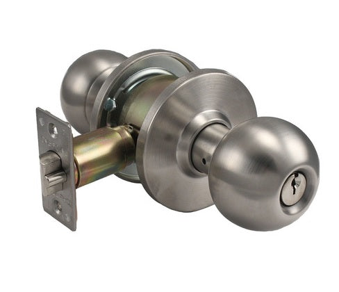 Cal-Royal Barrington BA Series Lockset Brushed Stainless