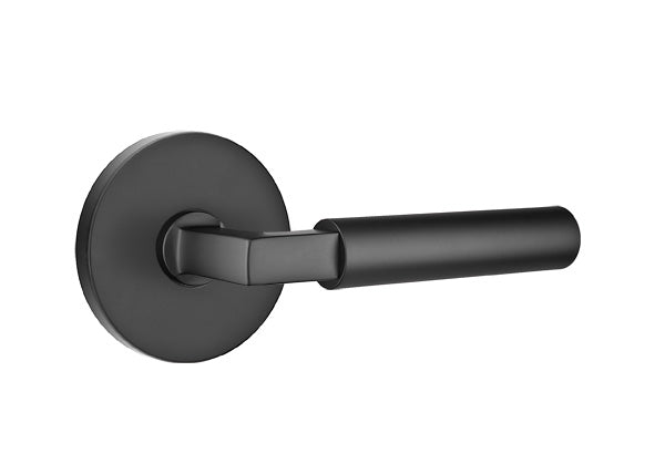 Emtek Hercules Lever w/Disk Rosette from the Modern Brass Collection with the CF Mechanism