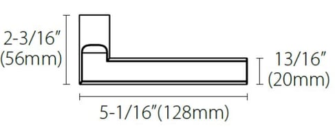 INOX 243 Sunrise Leverset