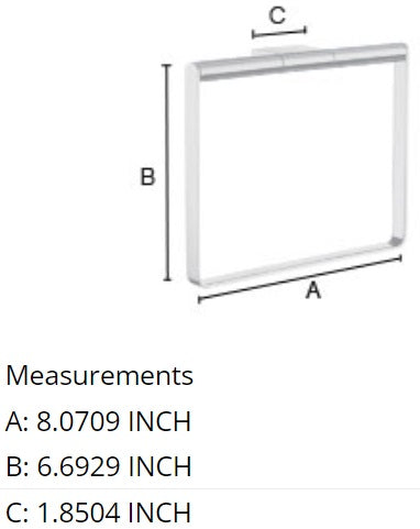 Smedbo - AIR Towel Ring AK344