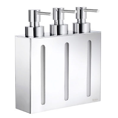 Smedbo - OUTLINE Soap Dispenser with 3 Containers, FK259