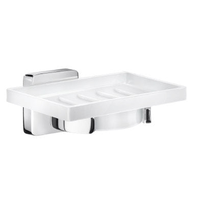 Smedbo - ICE Holder with Soap Dish, Polished Chrome OK342P