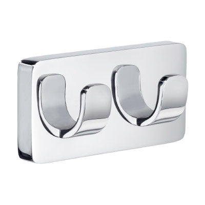 Smedbo - ICE Double Towel Hook, Polished Chrome OK356