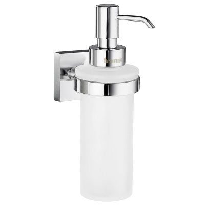 Smedbo - HOUSE Holder with Glass Soap Dispenser