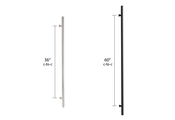 Emtek Square Long Door Pulls